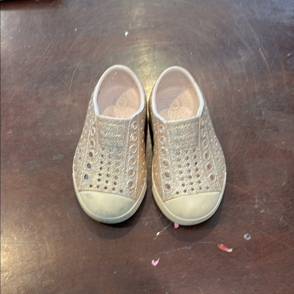 Native Shoes Gold Lightweight Sneakers